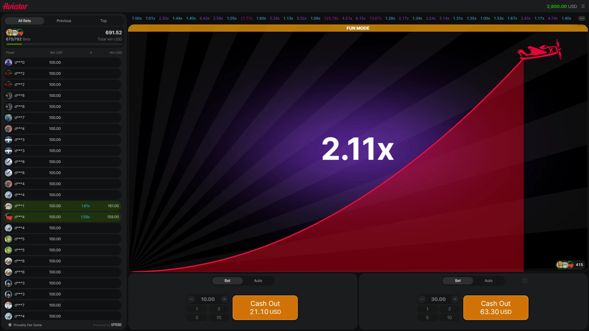 The Aviator demo game helps you get ready for real bets later.