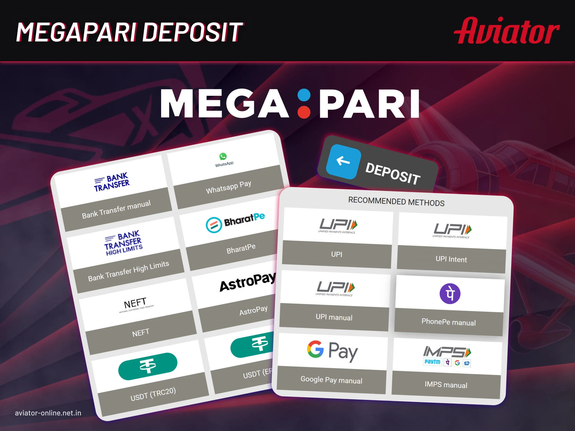 Learn everything about the Megapari deposit.