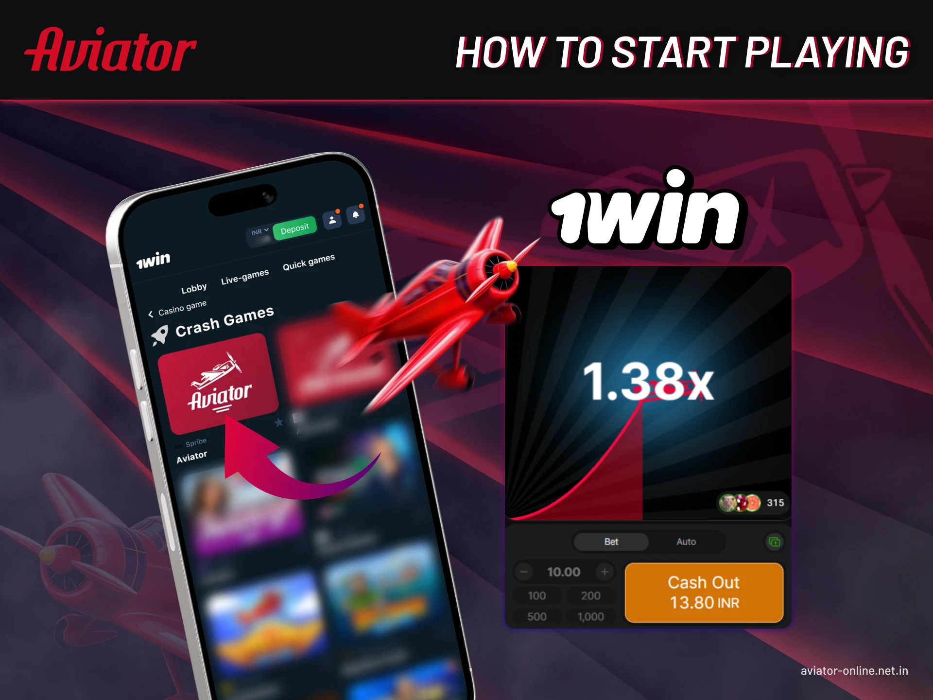 Learn how to start playing on 1win.