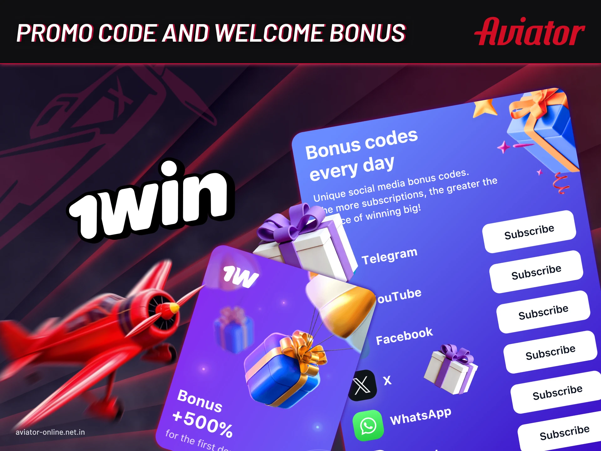 Get an exclusive welcome bonus from 1win.