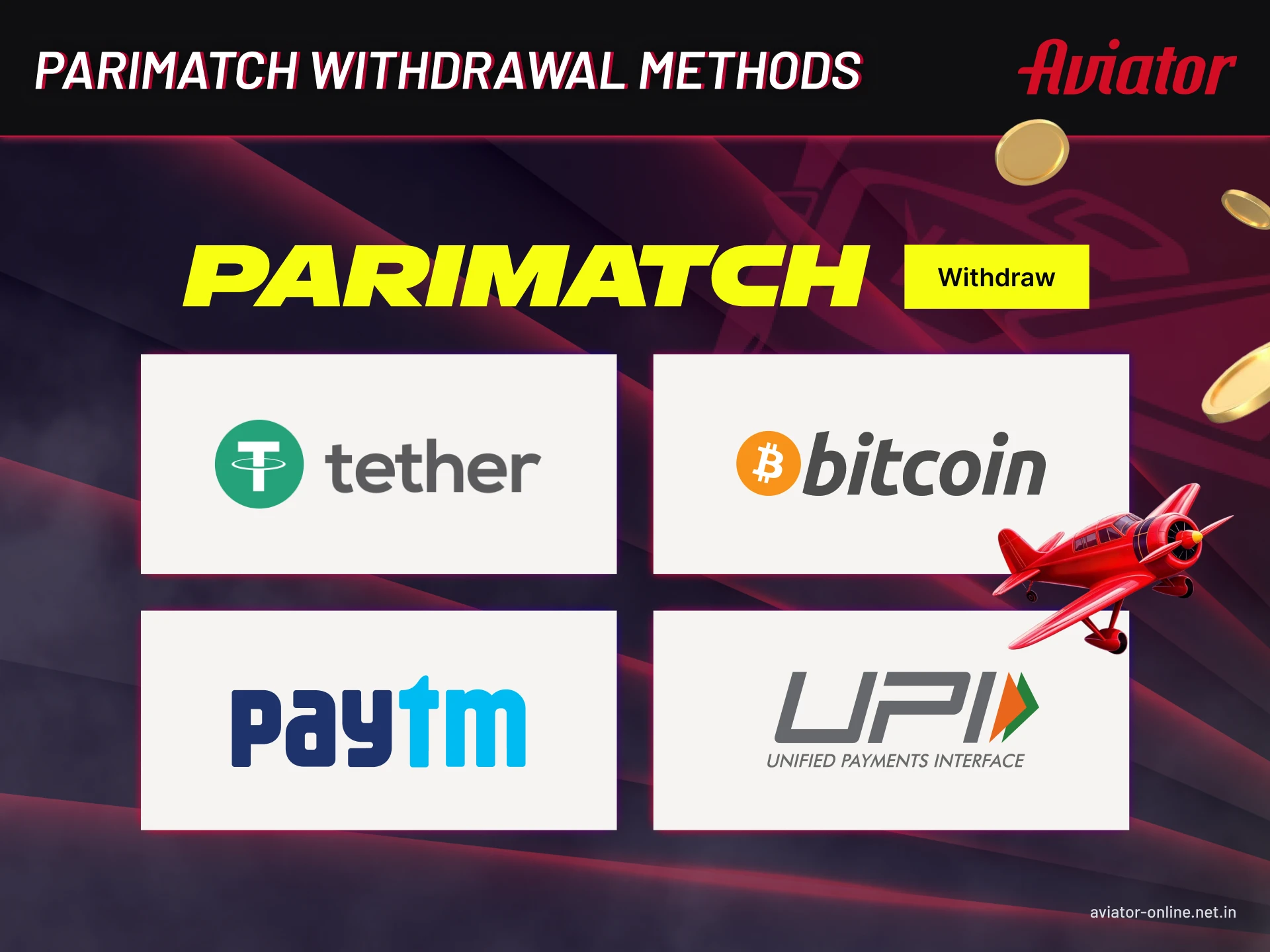 Learn everything about withdrawing funds on Parimatch.