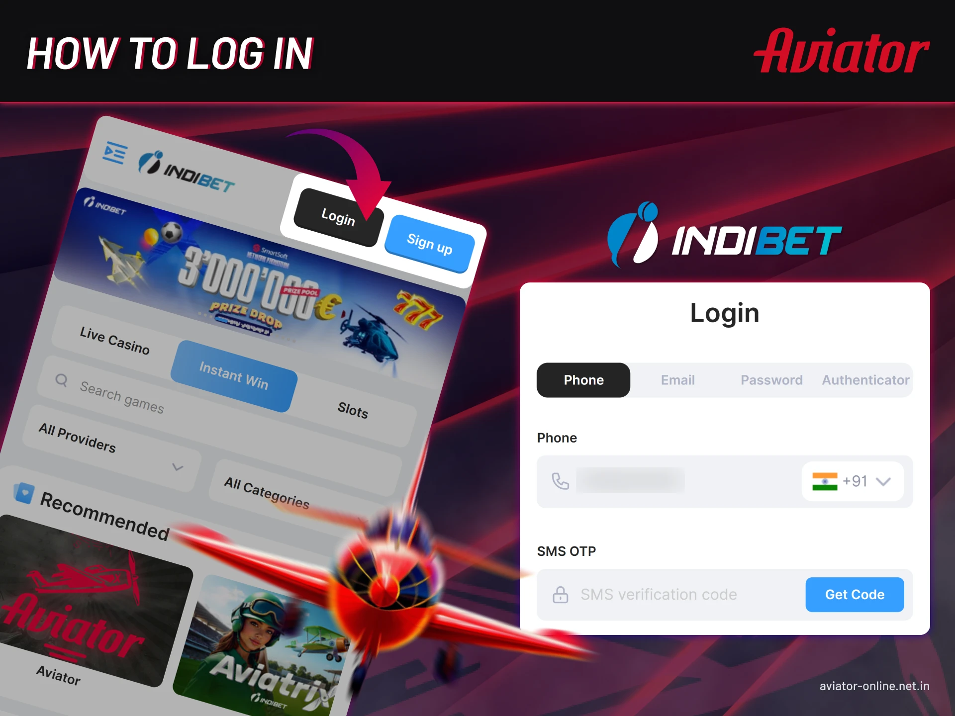 Step-by-step guide to logging into your Indibet Aviator account for Indian players.